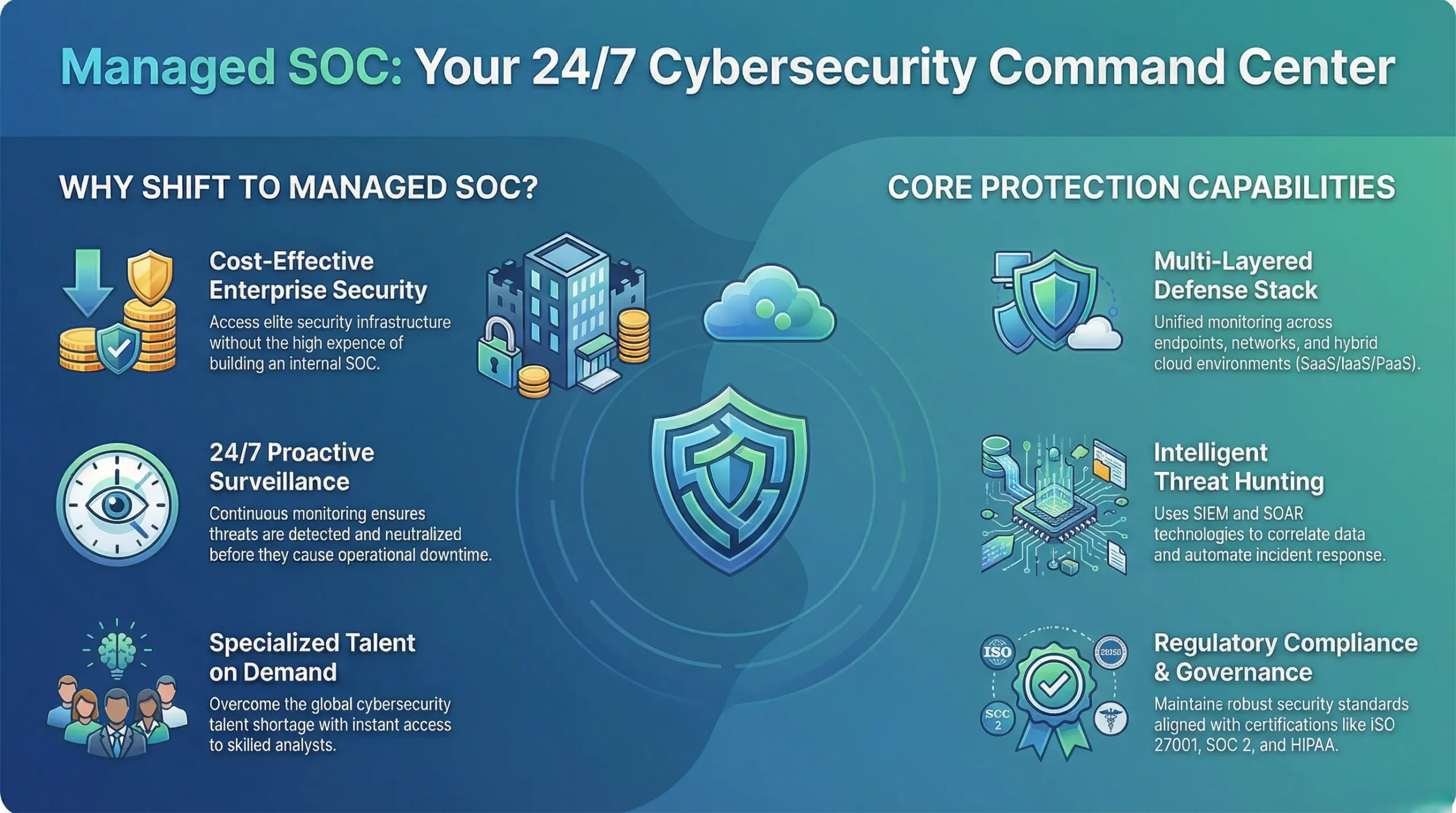 Managed SOC Services for SMEs and Enterprises