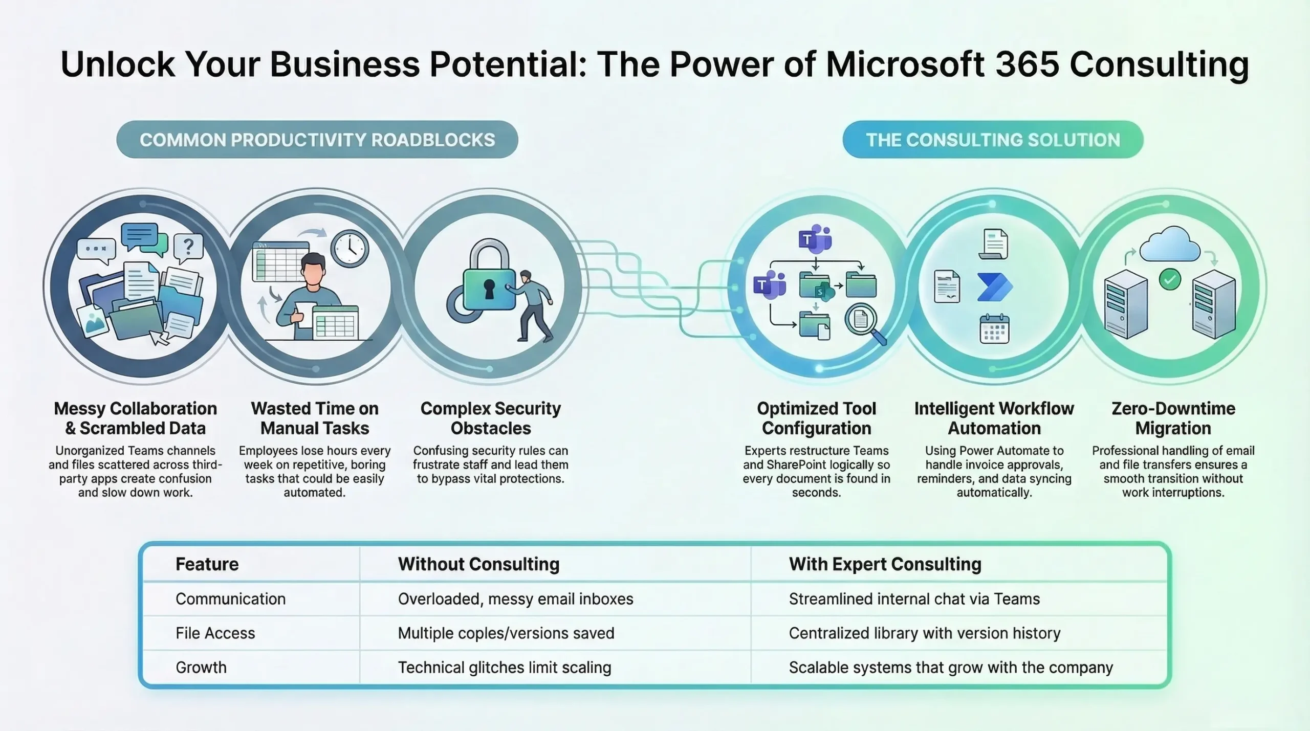 Microsoft 365 consulting services