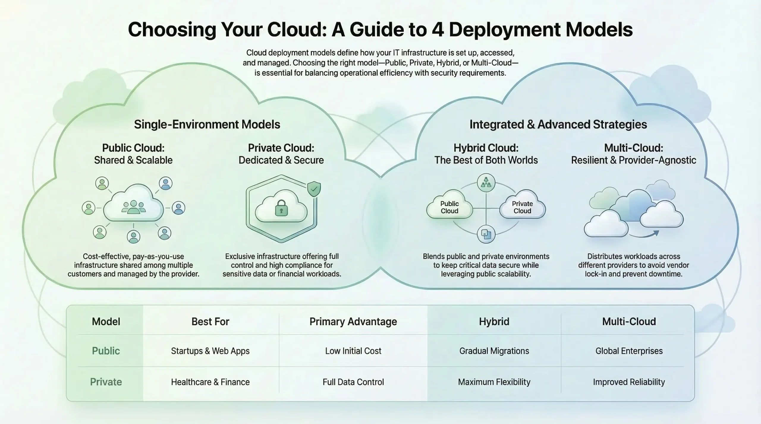 Types of Cloud Deployment Models